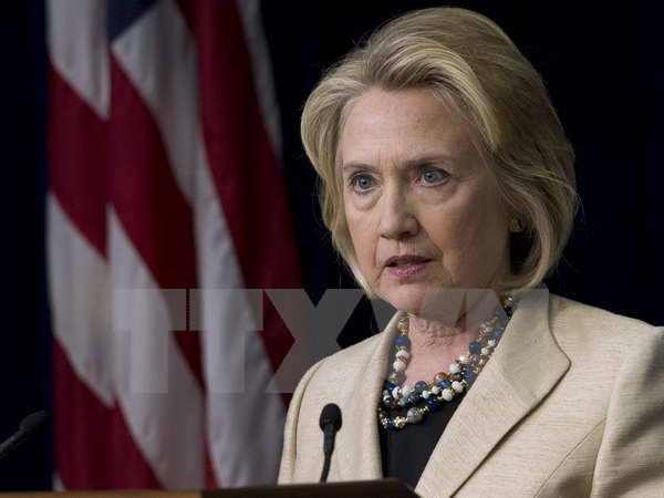 Bầu cử Mỹ: Bà Hillary Clinton giành thắng lợi trong bầu cử sơ bộ ảnh 1