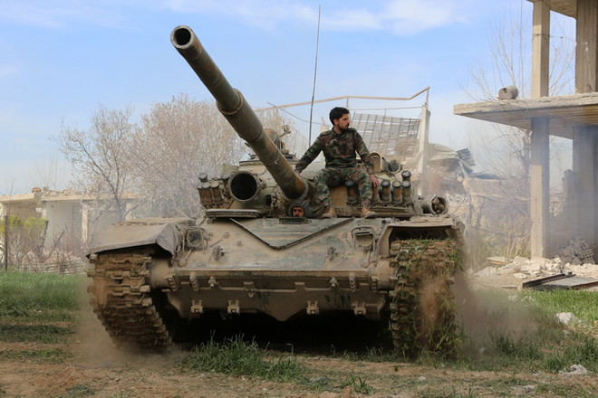 SOHR: Quân đội Syria không kích thị trấn Douma ở Đông Ghouta ảnh 1