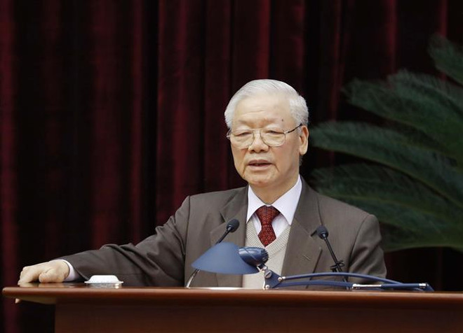 Bộ Chính trị gặp mặt các nguyên lãnh đạo cấp cao của Đảng, Nhà nước ảnh 2