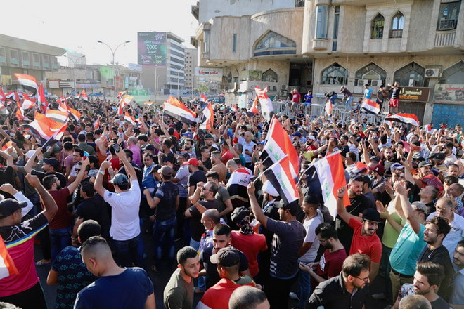 Làn sóng biểu tình ở miền Nam Iraq bước sang tuần thứ hai ảnh 1