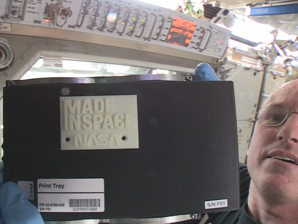 Máy in 3D trên vũ trụ đã in thành công sản phẩm đầu tiên ảnh 1