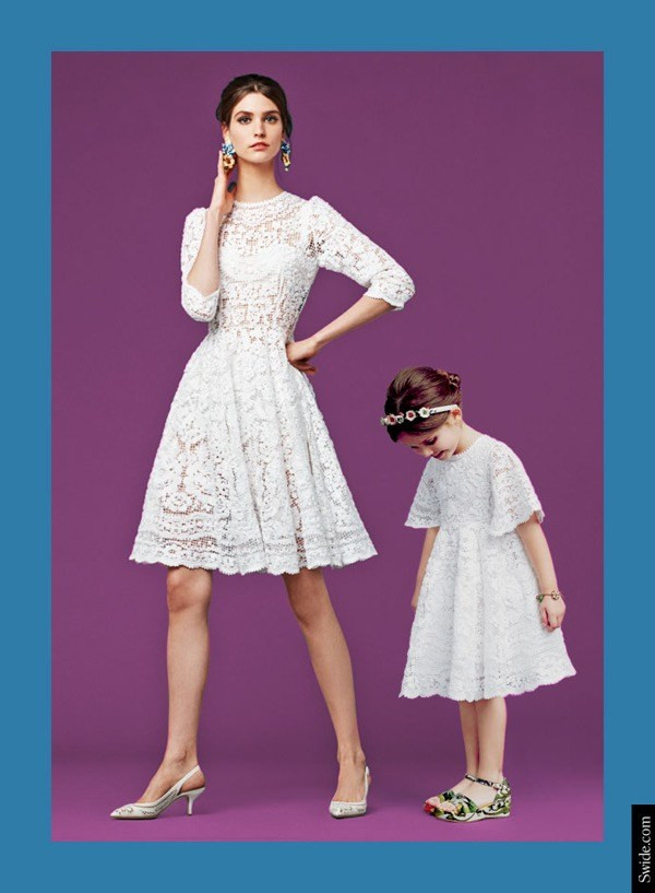 Mê mẩn với bộ sưu tập đồ đôi "Mẹ và Con" của Dolce&Gabbana ảnh 4