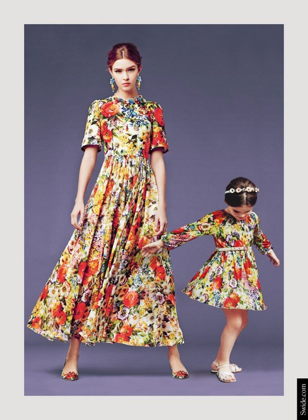Mê mẩn với bộ sưu tập đồ đôi "Mẹ và Con" của Dolce&Gabbana ảnh 2