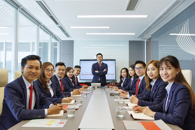 Công ty Chứng khoán SSI ghi nhận doanh thu quý 1 đạt 975 tỷ đồng. (Ảnh: CTV/Vietnam+) Doanh thu quý 1 của SSI vẫn đạt 975 tỷ đồng dù thị trường giảm mạnh ảnh 1