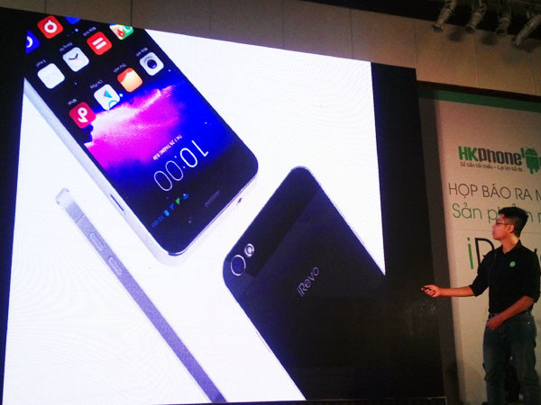 HKPhone chính thức ra mắt sản phẩm điện thoại thông minh iRevo ảnh 1