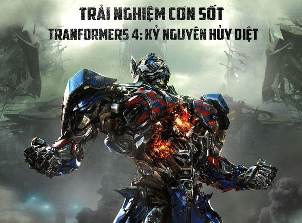 Phim "Transformers 4" bản 3D sẽ được bán vé với giá 2D ảnh 1