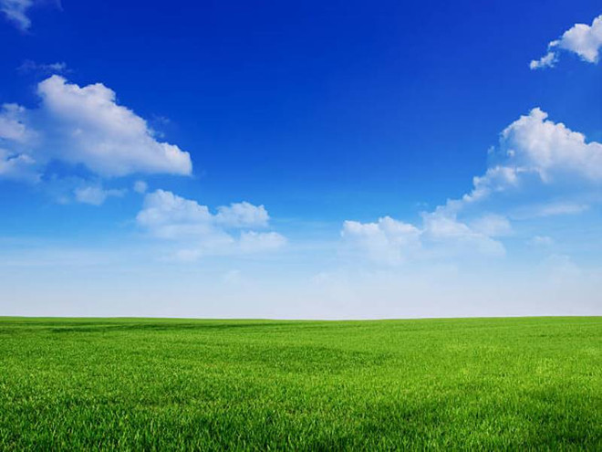 Màu xanh da trời và màu xanh lá gợi cảm giác tươi mát và bình yên. (Ảnh: iStock) mau xanh da troi.jpg