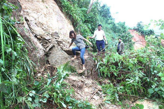 Hà Giang: Đã thông tuyến đường vào vùng bị cô lập do lũ ống ảnh 1