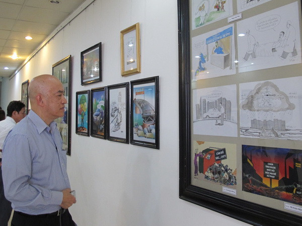 Nâng cao vai trò của biếm họa trong phòng chống tham nhũng ảnh 1