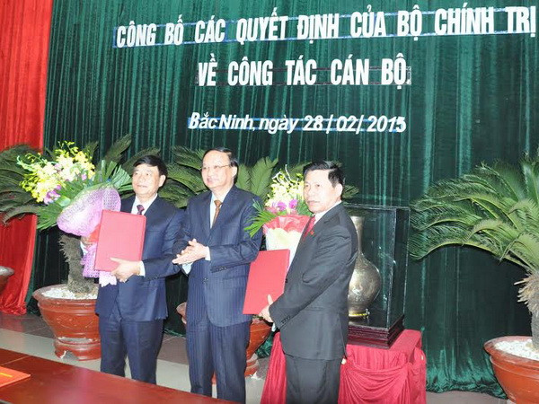 Bắc Ninh công bố các quyết định của Bộ Chính trị về công tác cán bộ ảnh 1