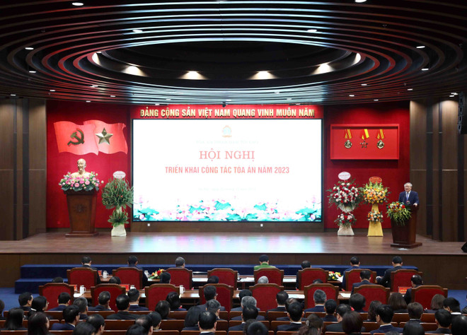 Tòa án Nhân dân Tối cao sẽ đưa ra xét xử những vụ án lớn năm 2023 ảnh 1