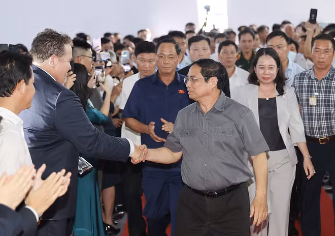 Hình ảnh Thủ tướng dự Lễ khởi công Khu công nghiệp Sơn Mỹ 1 ảnh 1
