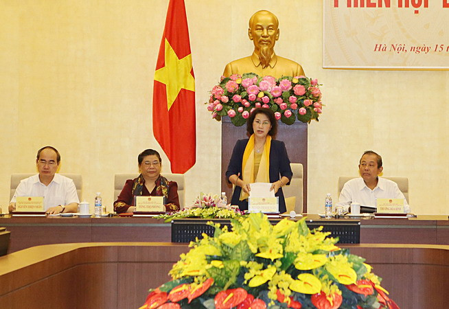 Hội đồng bầu cử quốc gia bắt đầu họp phiên thứ bảy tại Hà Nội ảnh 1