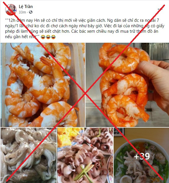 Hà Nội: Thông tin người dân chỉ được ra ngoài 7 ngày một lần là giả ảnh 1