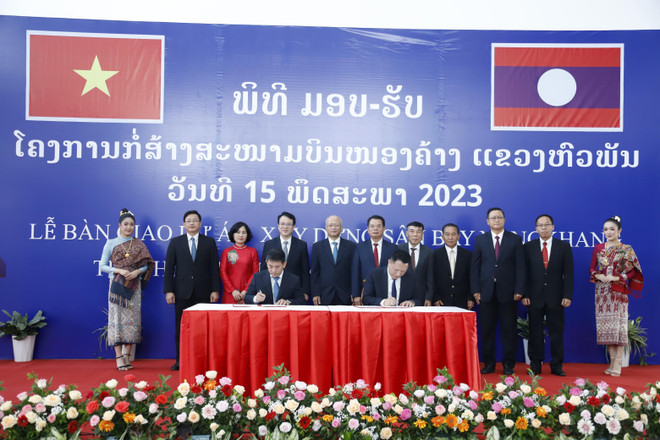 Lào khánh thành Sân bay Nongkhang - điểm nhấn của hợp tác Việt-Lào ảnh 1