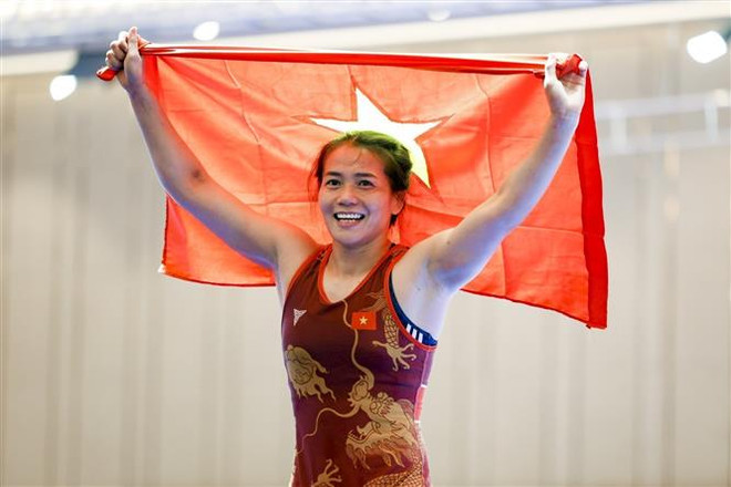 SEA Games 32: 'Cơn mưa Vàng' cho Judo, Vật, Cờ tướng Việt Nam ảnh 1