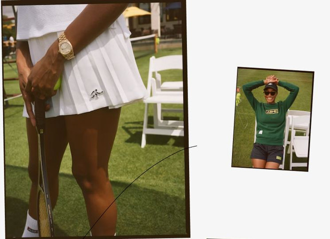 Nhìn lại sự lên ngôi độc đáo của thời trang quần vợt ảnh 2