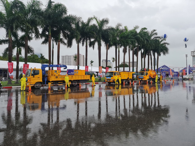 SEA Games 31: Hà Nội nỗ lực chống úng ngập tại khu vực sân Mỹ Đình ảnh 2