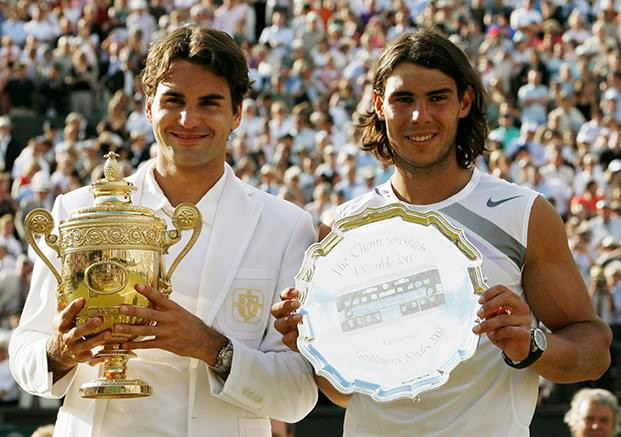 [Video] Những cuộc chiến đáng nhớ của Federer và Nadal ở Wimbledon ảnh 1