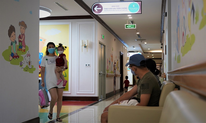 Cận cảnh Trung tâm tiêm chủng 5 sao ''một chiều'' đầu tiên tại Hà Nội ảnh 9