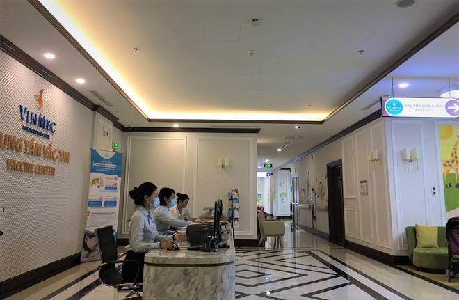 Cận cảnh Trung tâm tiêm chủng 5 sao ''một chiều'' đầu tiên tại Hà Nội ảnh 1