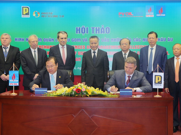 Việt Nam-Bulgaria chia sẻ kinh nghiệm tái chế dầu nhờn ảnh 1