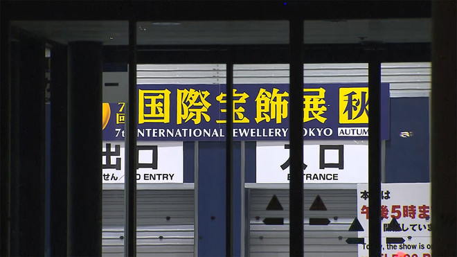 Mất cắp viên kim cương 1,8 triệu USD trong buổi triển lãm tại Nhật Bản ảnh 1