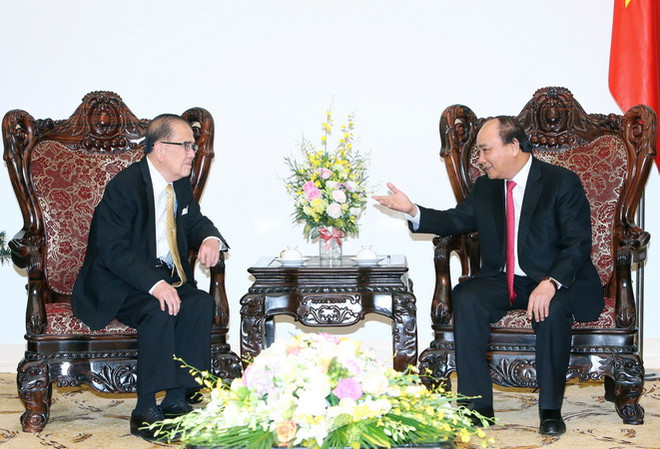 Thủ tướng Nguyễn Xuân Phúc tiếp cựu Chủ tịch Thượng viện Malaysia ảnh 1