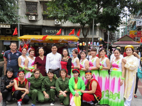 Lao động Việt Nam tích cực tham gia hoạt động văn hóa ở Macau ảnh 1