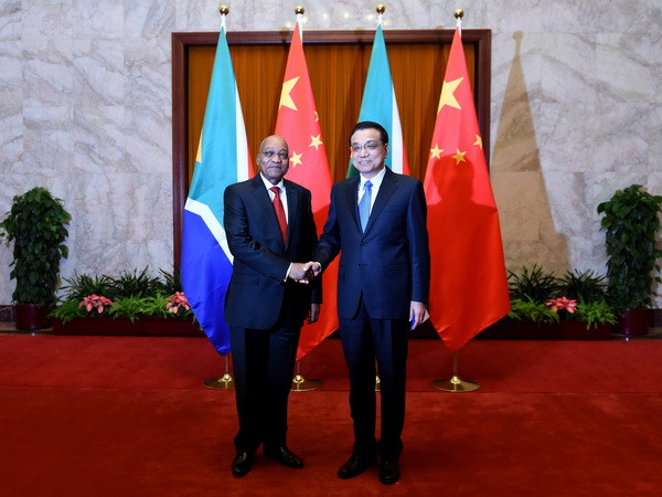 Nam Phi và Trung Quốc ký thỏa thuận hợp tác chiến lược 10 năm ảnh 1