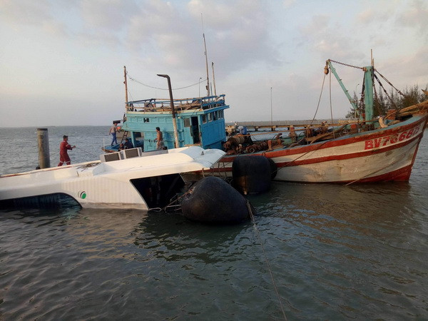 Nguyên nhân vụ tàu Greenlines DP C3 gặp sự cố trên biển Cần Giờ ảnh 1