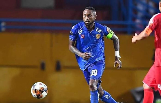 Hoàng Vũ Samson tỏa sáng, giúp Quảng Nam leo lên vị trí thứ 8. (Nguồn: Quảng Nam FC) Vòng 20 V-League: TP.HCM hụt hơi, Khánh Hòa áp sát nhóm trụ hạng ảnh 1