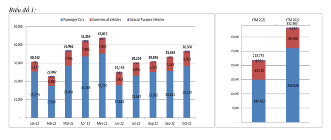 Thị trường ôtô Việt Nam duy trì tăng trưởng ‘xanh’ trong tháng Mười ảnh 1