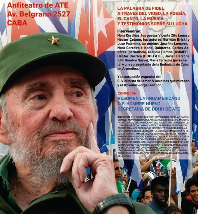 Nam Mỹ kỷ niệm 90 năm ngày sinh lãnh tụ Cuba Fidel Castro ảnh 2