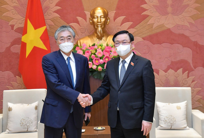 Chủ tịch Quốc hội tiếp lãnh đạo Tập đoàn Erex của Nhật Bản ảnh 1