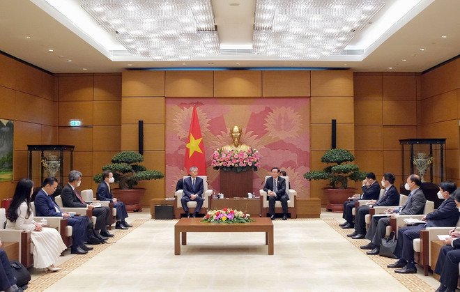 Chủ tịch Quốc hội tiếp lãnh đạo Tập đoàn Erex của Nhật Bản ảnh 3