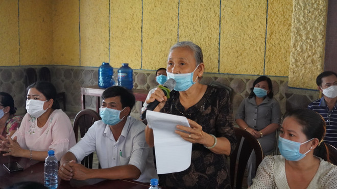 Ứng cử viên đại biểu Quốc hội tiếp xúc cử tri tại Tây Ninh ảnh 2