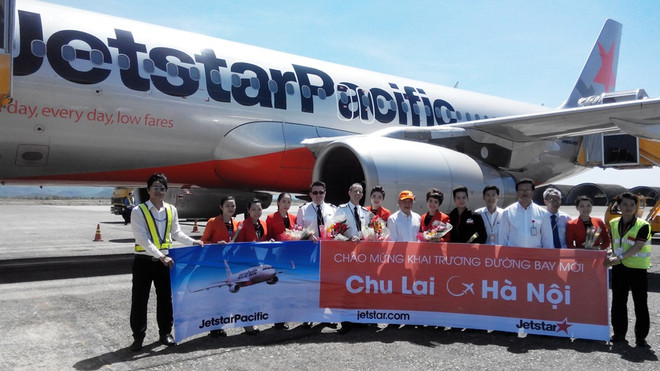 Jetstar mở thêm hai đường bay từ Hà Nội vào Chu Lai và Quy Nhơn ảnh 1