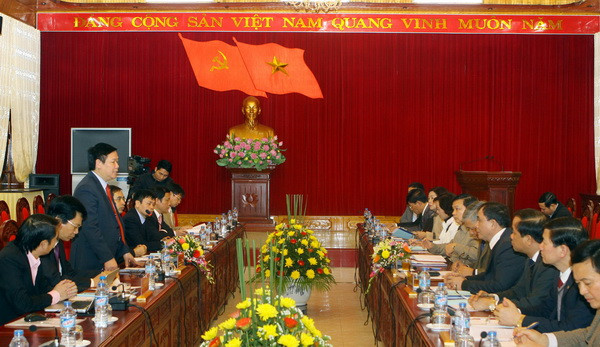 Đoàn công tác Ban Kinh tế Trung ương làm việc tại tỉnh Yên Bái ảnh 1