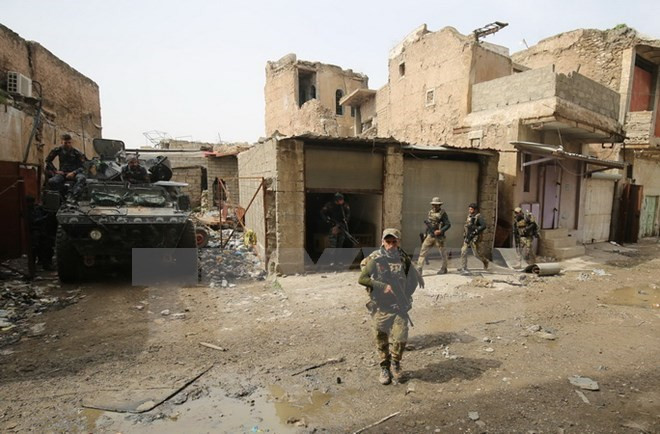 Tử chiến ở Mosul, phiến quân IS nã pháo hóa học vào đối phương ảnh 1