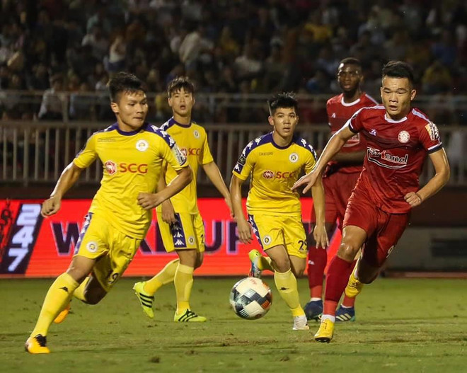 Vòng 19 V-League: TP.HCM ‘dâng' ngôi đầu bảng cho Hà Nội FC ảnh 1