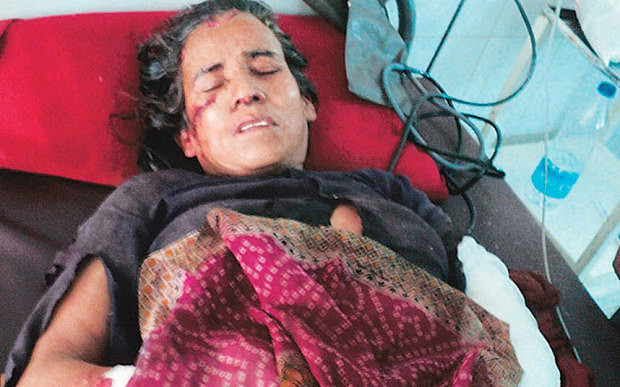 Báo đốm hung dữ bị người phụ nữ gần 60 tuổi hạ gục bằng liềm ảnh 2