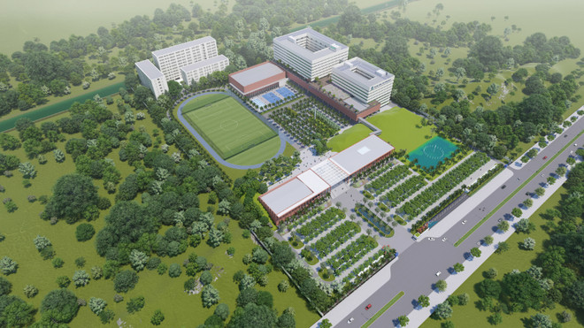 Cơ sở mới của Trường Đđại học Bà Rịa Vũng Tàu dự kiến đưa vào sử dụng trong năm 2022, được ví như “resort đại học” tại thành phố biển Vũng Tàu. Dịch COVID-19 kéo dài, nhiều thí sinh chọn xét tuyển bằng học bạ THPT ảnh 1