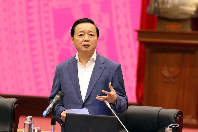 Bộ trưởng TN-MT chấn chỉnh cán bộ, yêu cầu xử lý các vấn đề 'nóng' ảnh 1