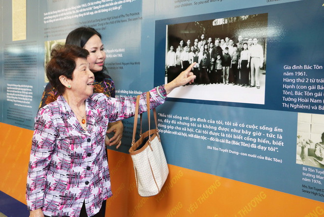 Triển lãm nhiều hình ảnh và hiện vật quý về Chủ tịch Tôn Đức Thắng ảnh 2