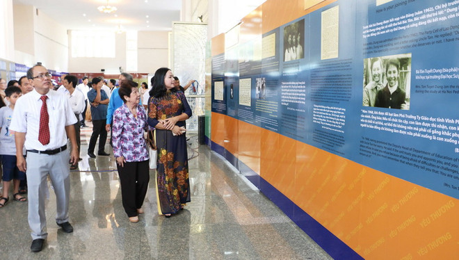 Triển lãm nhiều hình ảnh và hiện vật quý về Chủ tịch Tôn Đức Thắng ảnh 1