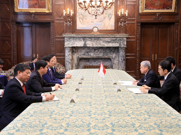 Lãnh đạo Quốc hội Nhật Bản tiếp đồng chí Phạm Minh Chính ảnh 2