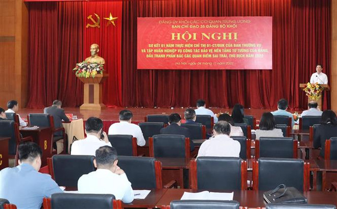 Huy động sức mạnh tổng hợp để bảo vệ nền tảng tư tưởng của Đảng ảnh 1