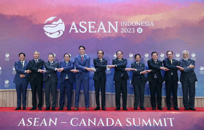 Thủ tướng dự Hội nghị Cấp cao ASEAN+3 và ASEAN với Mỹ, Canada ảnh 2