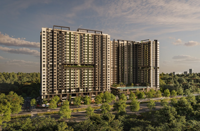 Phân khu cao tầng Orchard Hill thuộc Tổng dự án Sycamore. (Ảnh: Sycamore) bat dong san 1.PNG
